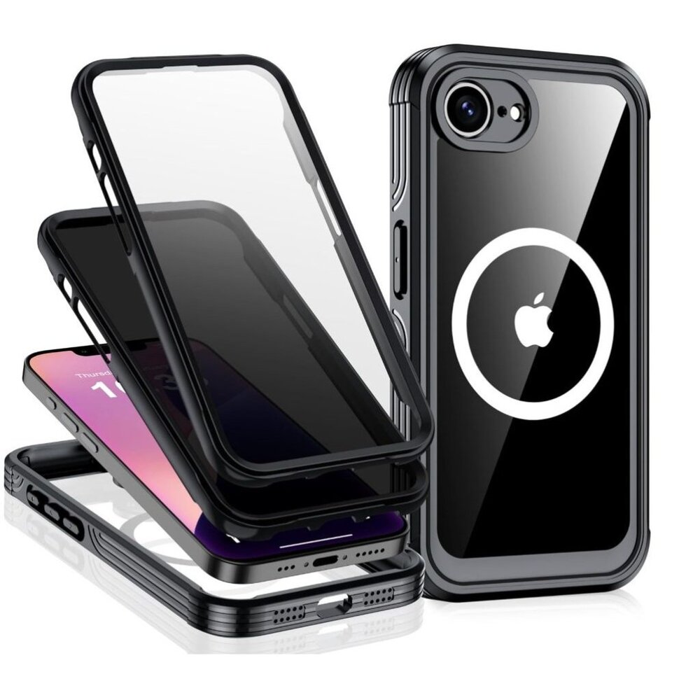 AMILIFECASES Heavy Tempered Glass Case IPhone 16 Pro Blue - Picture 1 of 5